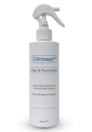 Clinisept+ Prep & Procedure Cleansing Solution 250ml Spray Bottle